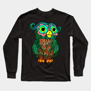 Weird Owl Long Sleeve T-Shirt